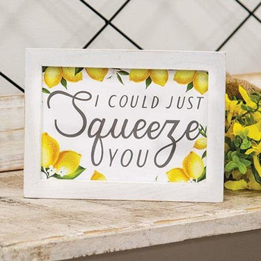 I Could Just Squeeze You Framed Sign - The Fox Decor